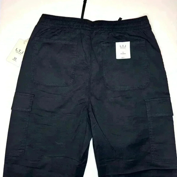 L.T.J/ LETTER TO JULIET CARGO JOGGERS IN BLACK SIZE LARGE - Picture 9 of 11